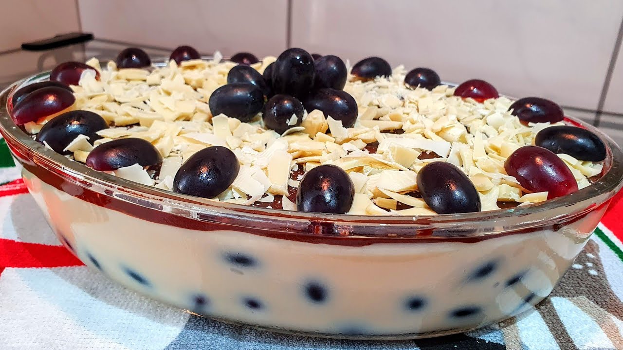 BOMBOM DE UVA NA TRAVESSA | SOBREMESA FÁCIL | RECEITAS DE NATAL 🎄