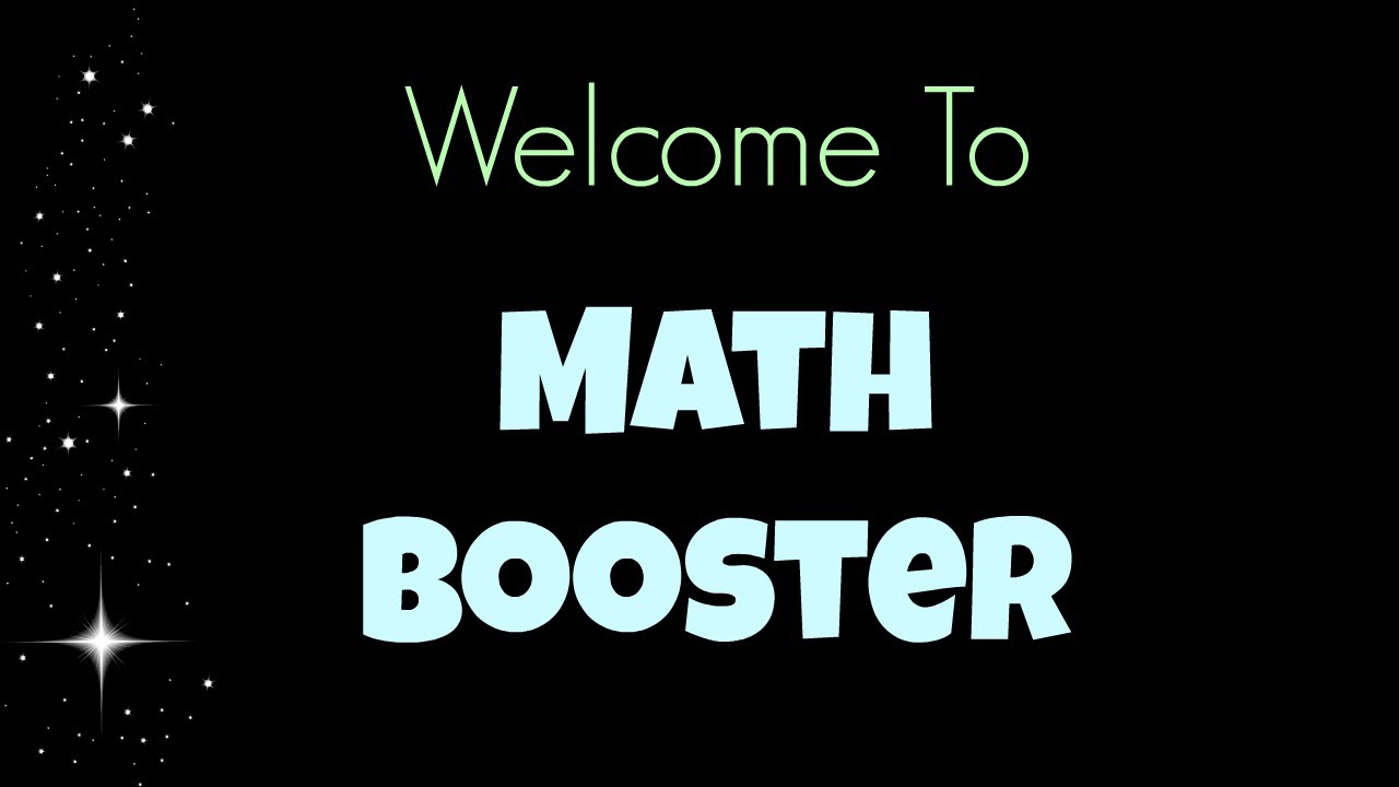 Welcome to Math Booster! - Channel Trailer