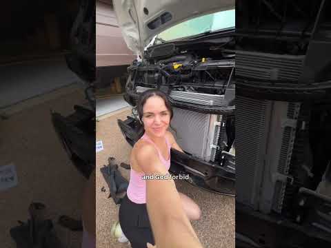 Installing a Grille Guard on my DIY Ford Transit Campervan #vanbuild #shorts