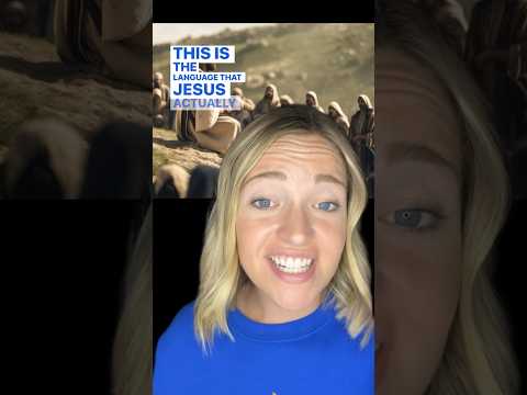 What Language did Jesus really speak?😳😱 #jesus #language #christian #shorts #viral #fyp