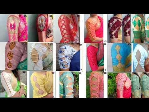 latest model blouse sleeves designs/boutique style blouse sleeve designs/ blouse sleeve collection 😍