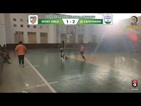 Copa Ceará 2021 Futsal Feminino - Sport Girls vs JK Capistrano