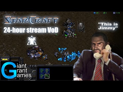 GiantGrantGames 24Hour Stream: SC1 Terran Campaign