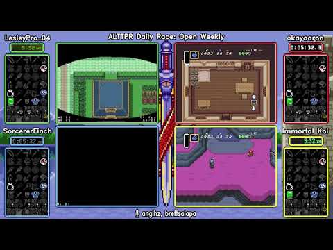 Open Weekly Sep 12 2021. ALTTP Randomizer Daily Race Part 1