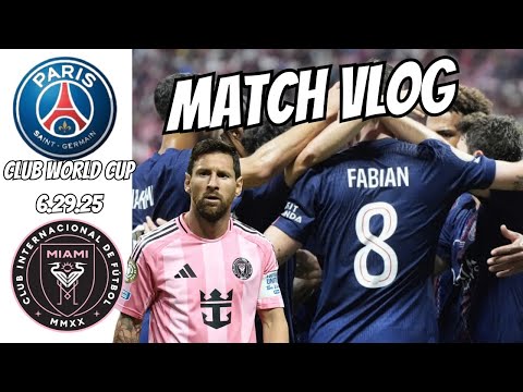 Paris Saint‑Germain Destroy Inter Miami 4‑0 | Joao Neves Steals the Show! (6/29/25) #matchday