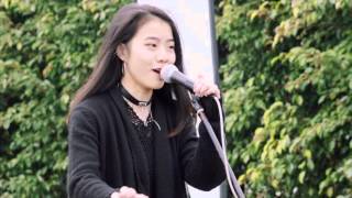 Close To You (Carpenters) cover by Esther LamLam @ 西九自由約 (10 Jan 2016)