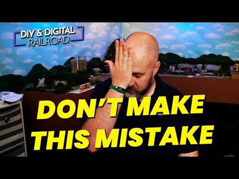 Avoid a common mistake I made when building a model railroad