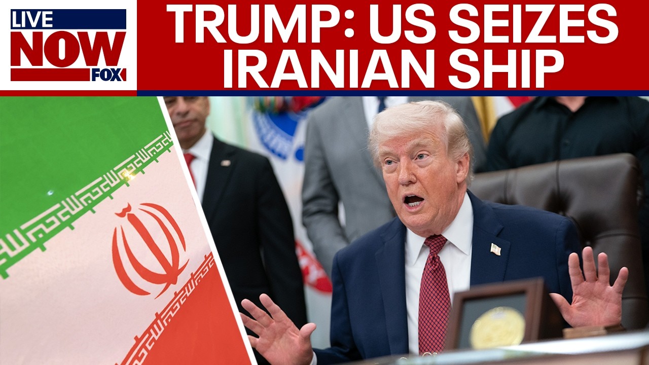 BREAKING: Trump says US Navy has seized Iranian cargo ship, 'refused to listen'