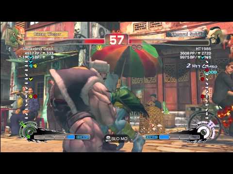smokeless dead [Dhalsim] vs HT1986 [Zangief] SSF4 Arcade edition