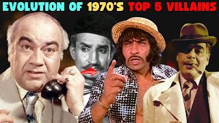 1970s top 5 villains of Bollywood -top popularr