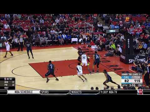 Malcolm Miller All Game Actions 04/23/2019 Orlando Magic vs Toronto Raptors Highlights