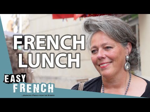 What is a Typical French Lunch? | Easy French 242