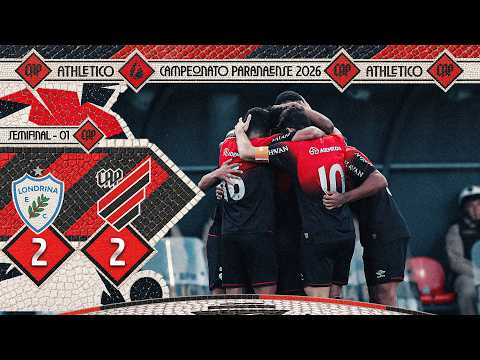 Gols e lances de Londrina x Athletico Paranaense