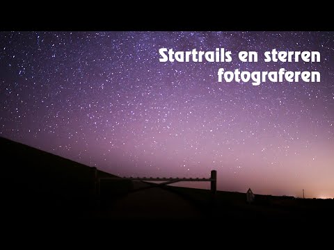 Startrails en sterren fotograferen.