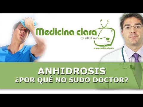 Anhidrosis, falta de sudoración, gente que suda poco al hacer ejercicio