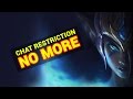 Chat restrictions - How to get rid of them! (League ...