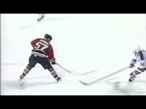 Steve Heinze First Goal as a Buffalo Sabre - Sabres vs. Rangers, 3/14/01