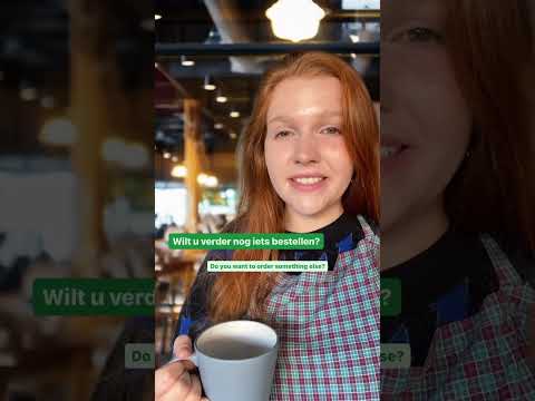 Ordering coffee in Dutch