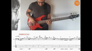 11 y 6 - Fito Paez Bajo tutorial + Partitura