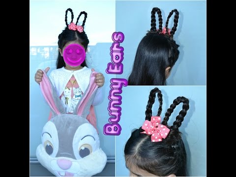 Easter Bunny Ear Hairstyle Tutorial | Crazy Hair # 1
