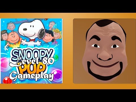 Snoopy Pop 🐶 - Bubble Shooter Level 80 by Jam City Gameplay #80 ✅