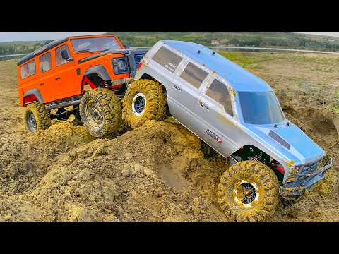 RC Trucks Mud Racing 4x4 Sand Storm and Water Off Road Cars Race
