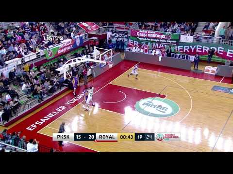 Pınar Karşıyaka - Royal Halı Gaziantep Maç Özeti Türkiye Basketbol Ligi