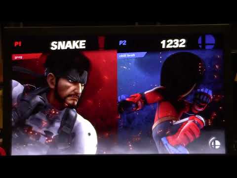 Slushee (Snake) vs. FireThePyro (Mii Brawler) - Winners Round 4