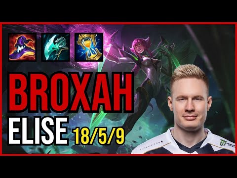 BROXAH - ELISE vs JAYCE Jungle - EUW Grandmaster - Patch 11.3