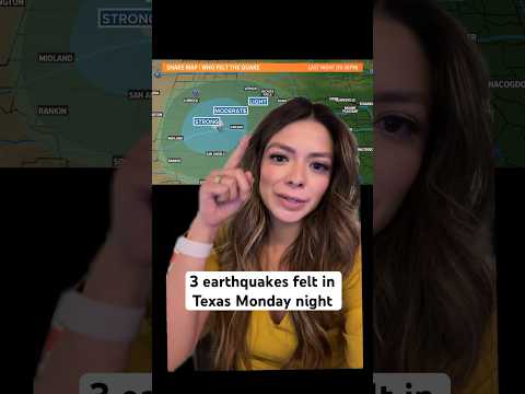 Texas earthquakes Monday night: Updates, magnitude data, location | wfaa.com