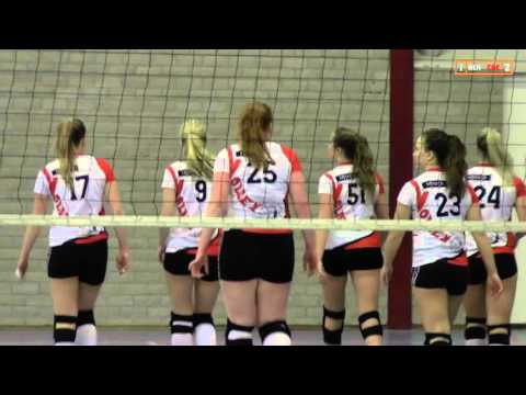 Volleybal Dames 1e kl. D: Olhaco D2 - Vonk/Coevorden D1 [20-02-2016]