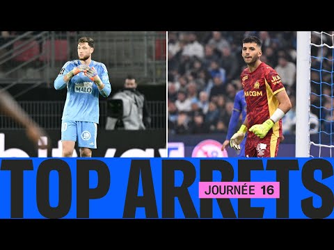 Top goalkeeper saves Week 16 | Ligue 1 McDonald's 25/26