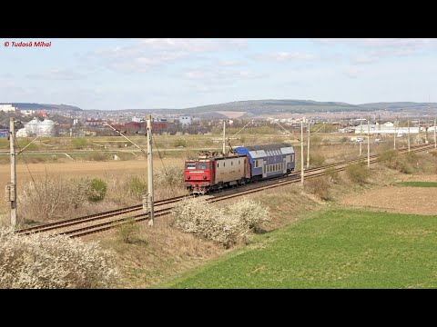 [4K] CFR Calatori EA1-768 with Regio 5522, Targu Neamt - Pascani - Iasi [April, 2020]