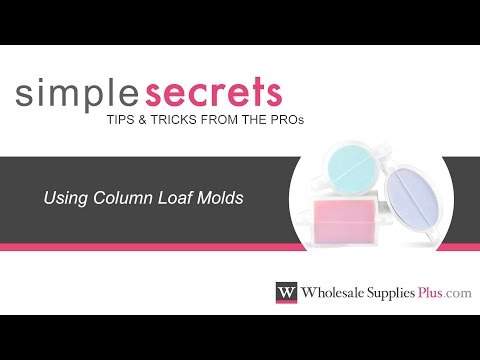 How to Use Soap Column Loaf Molds {Simple Secrets}
