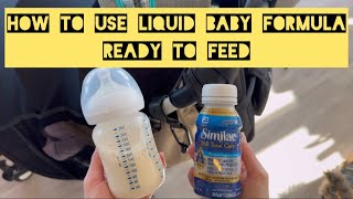 How To Use LIQUID Baby Formula Ready To Feed - Similac