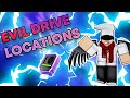 ALL EVIL DRIVE LOCATIONS | Elemental Dungeons
