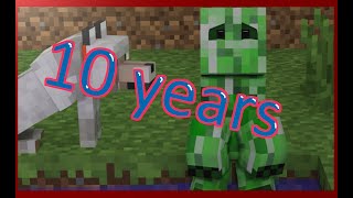 Minecraft's 10th Anniversary - Minecraft Animation