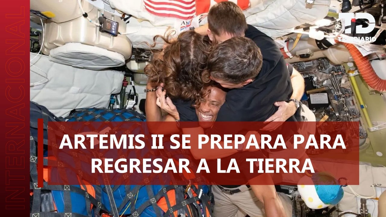 Astronautas de Artemis II salen de la influencia lunar con dirección a la Tierra