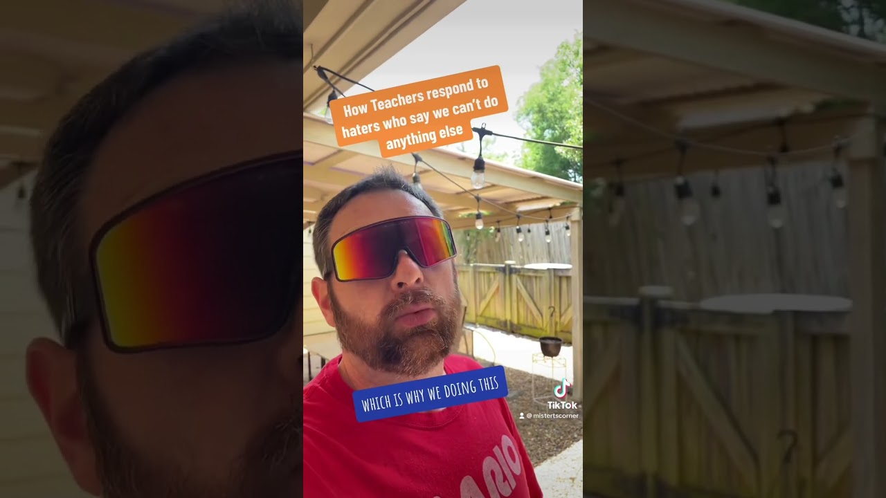 How Teachers Respond to the haters… #teacher #tiktok #viral #comedy #haterswillhate