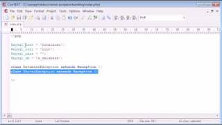 Beginner PHP Tutorial - 187 - Custom Exceptions