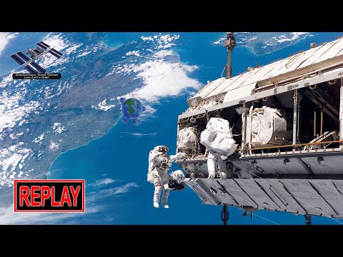 REPLAY: US Spacewalk #79 (Kayla Barron, Raja Chari) (15 Mar 2022)
