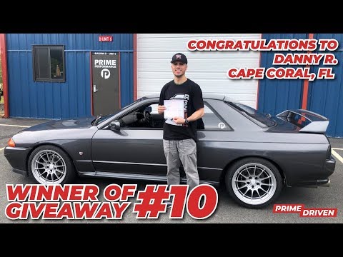 PRIMEDRIVEN.com Skyline R32 GTR Giveaway #10 WINNER!