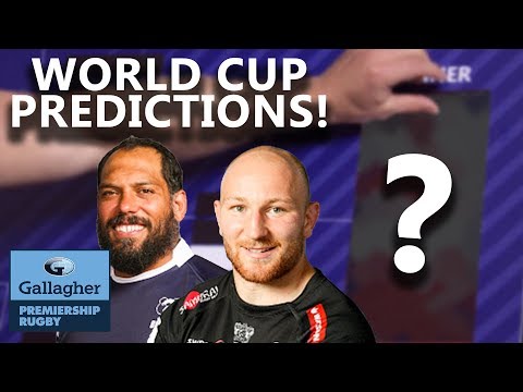 Premiership Stars Predict The World Cup! | Group Stages | Rugby World Cup 2019