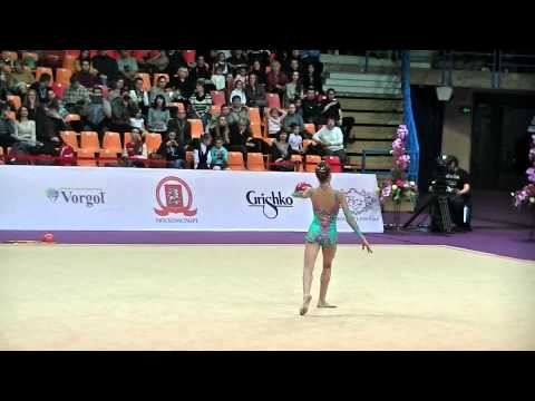 Gamalejeva Jelizaveta (LAT)  ball Grand Prix Moscow 2015 All-around