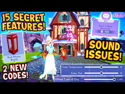 15 HIDDEN Features You May Have Missed in Winter Ball Update in Disney Dreamlight Valley.