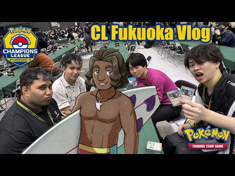 Surf's Up! - Champions League Fukuoka 2026 Pokémon TCG Vlog ft. @325