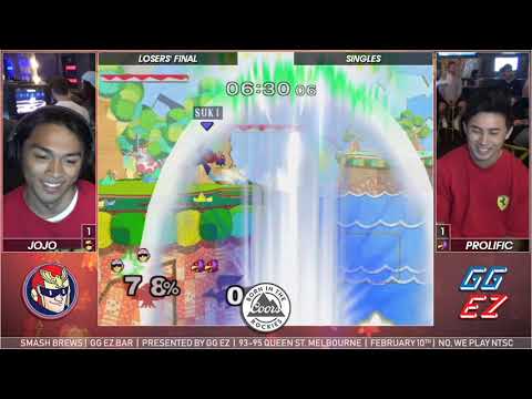 Smash Brews 6 - SSBM LF - Jojo vs prolific