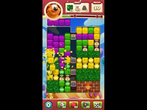 Toon Blast Level 8335 - NO BOOSTERS 🐻🐺🐱 | SKILLGAMING ✔️