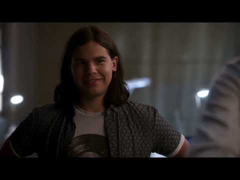The Flash (Teddy Sears) Gets His Helmet Back Scene (The Flash 2x2)