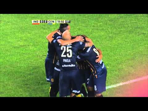 Gol de Aguirre. Independiente 0 - Rosario Central 2. Fecha 3. Primera División 2016.